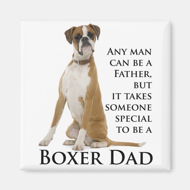 Imán Boxer Dad Magnet (Frente)