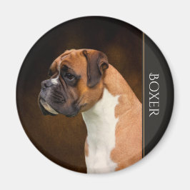 Imán Boxer Dog Magnet