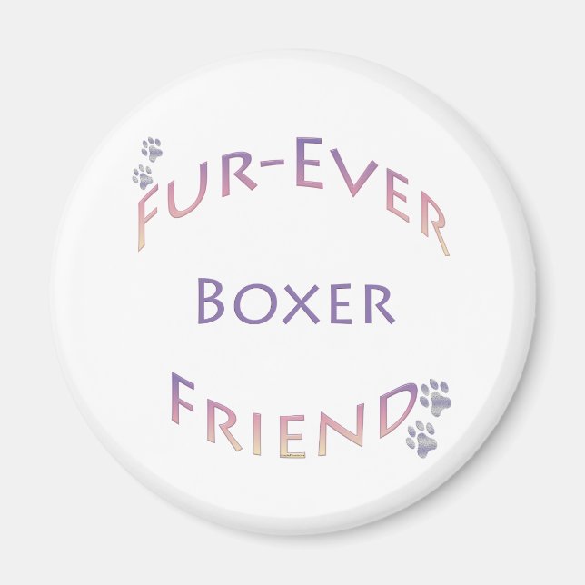 Imán Boxer Furever (Frente)
