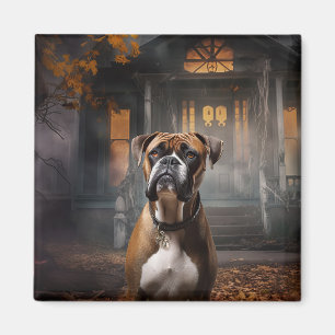 Imán Boxer Halloween Scary