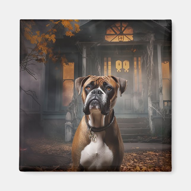 Imán Boxer Halloween Scary (Frente)