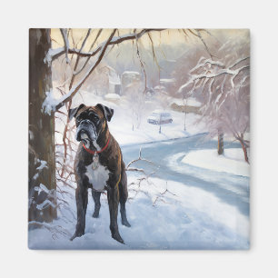 Imán Boxer Let It Snow Navidades