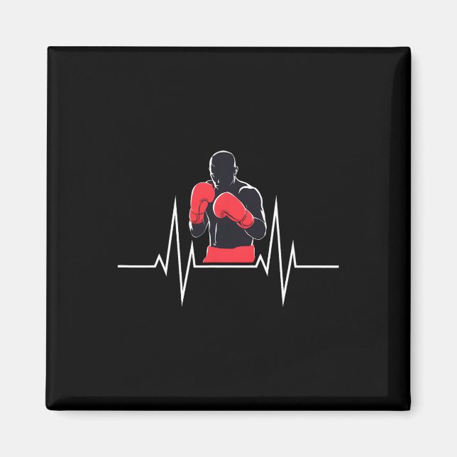 Imán Boxing Heartbeat (Frente)