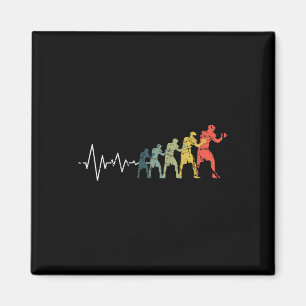Imán Boxing Heartbeat Boxer lucha contra el amor