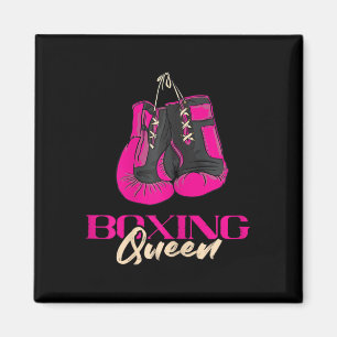 Imán Boxing Queen Kickboxer Kickboxing Boxing Guantes d