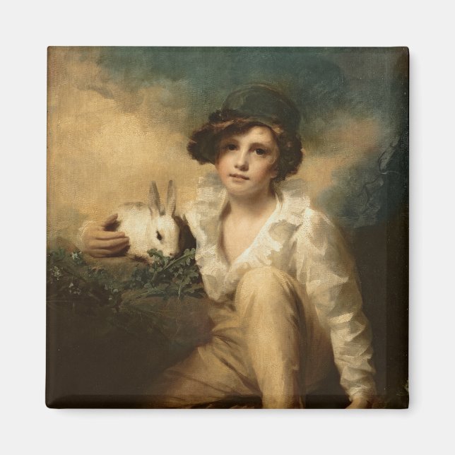 Imán Boy and Rabbit, c.1814 (Frente)