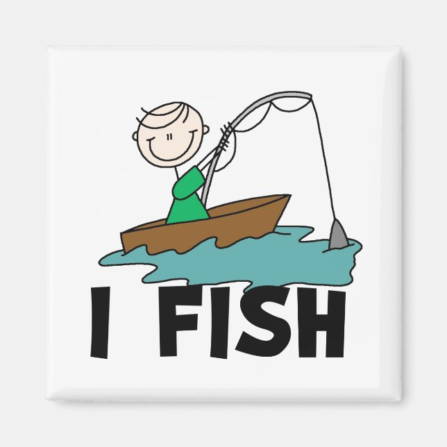 Imán Boy I Fish Magnet (Frente)