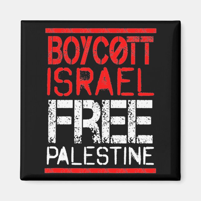 Imán Boycott Israel Palestine Gaza War Awareness  (Frente)