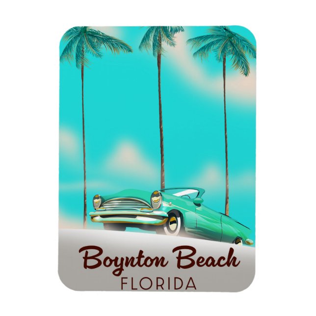 Imán Boynton Beach Florida (Vertical)