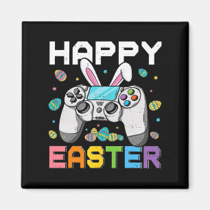Imán Boys Gamer Feliz Día de Pascua Videojuegos Bunny G