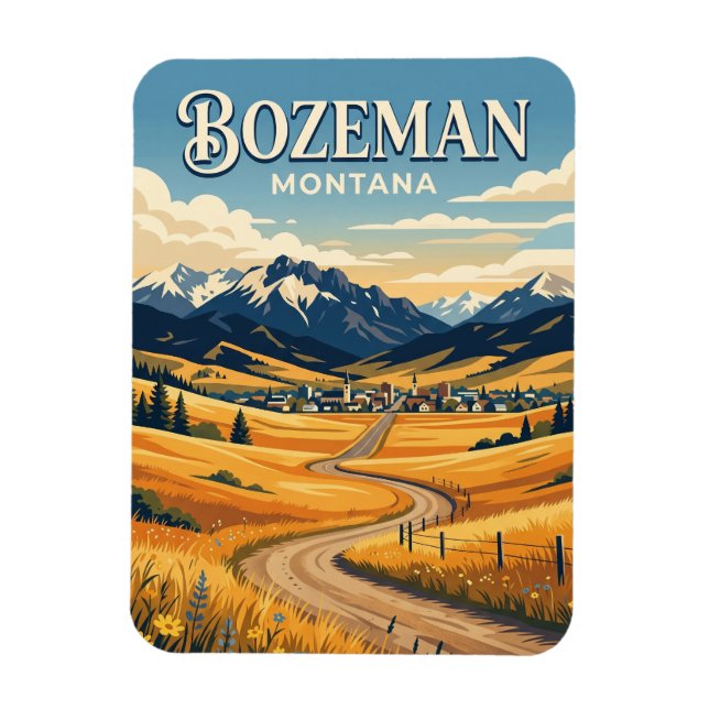 Imán Bozeman EE. UU. (Vertical)