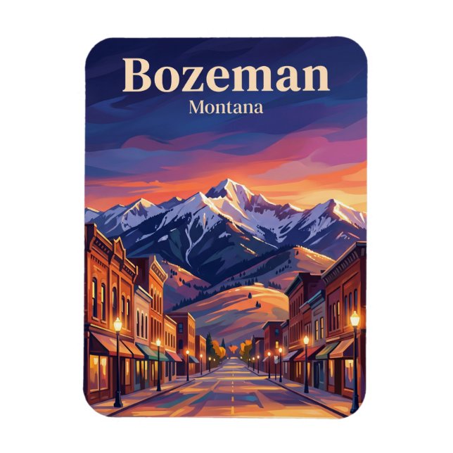 Imán Bozeman EE. UU. (Vertical)