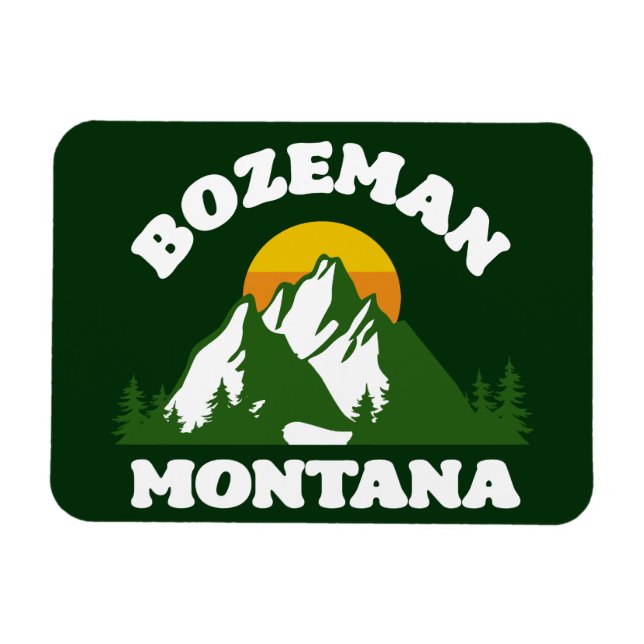 Imán Bozeman, Montana (Horizontal)
