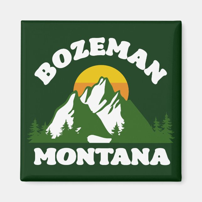 Imán Bozeman, Montana (Frente)