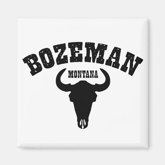 Imán Bozeman Steer (Frente)