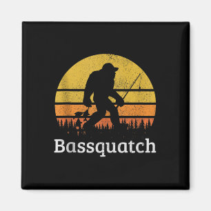 Imán Bquatch Divertido B Pesca Sasquatch Pie Grande Vin