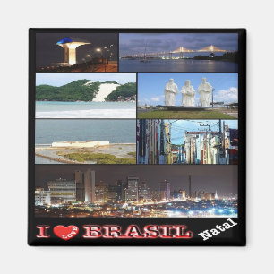 Imán BR - Brasil - Natal - Amo