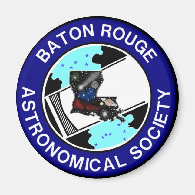 Imán BR Magnet de sociedad astronómica (Frente)