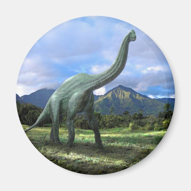 Imán Brachiosauro Dinosaurio (Frente)