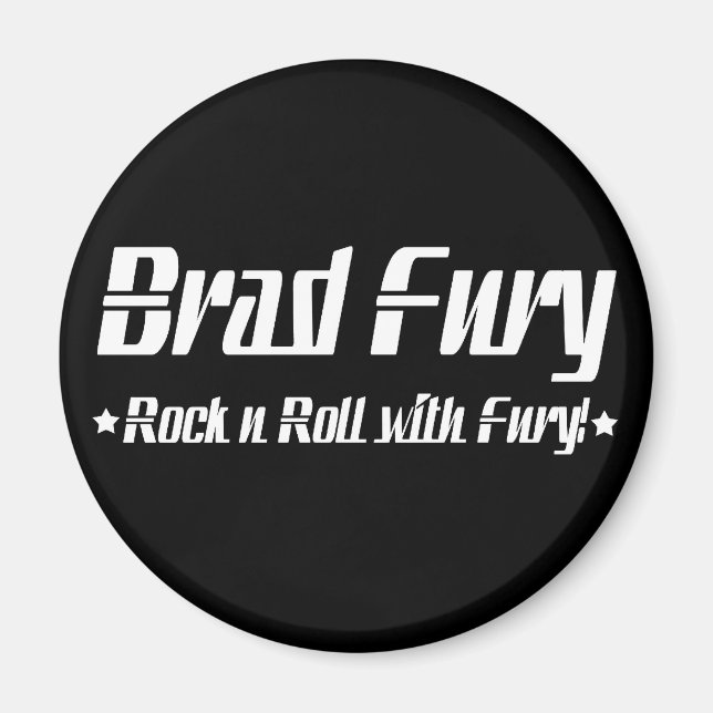 Imán Brad Fury Magnet (Frente)