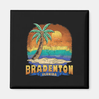 Imán Bradenton Florida Antiguo Distorsionado Recuerdo 