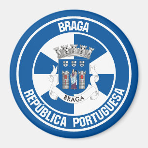 Imán Braga Round Emblem
