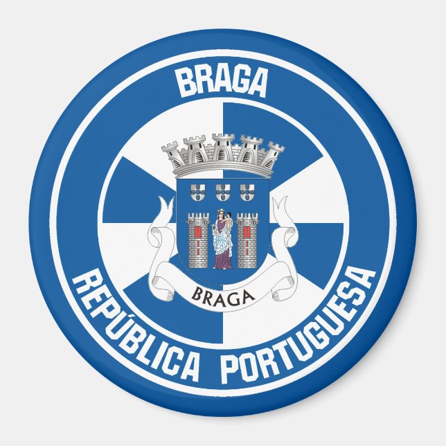 Imán Braga Round Emblem (Frente)