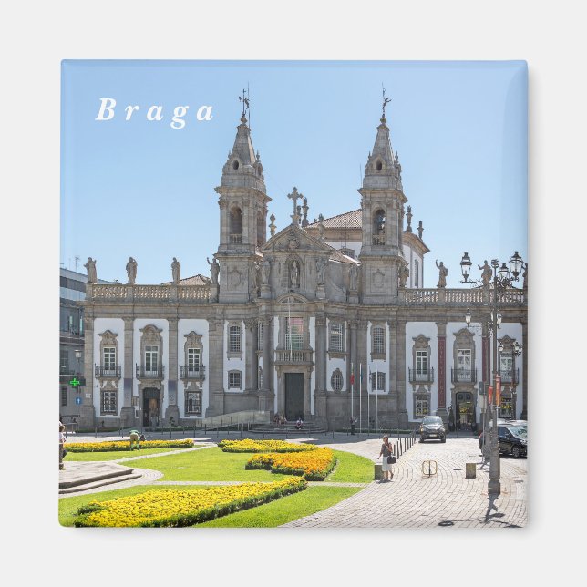 Imán  Braga. Vistas al centro de la ciudad. (Frente)