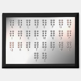 Imán Braille Alphabet Magnet