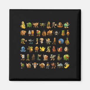 Imán Brainrot italiano Gen-z Meme Gracioso Brain Rot Ki