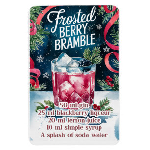 Imán Bramble de Berry con escarcha