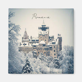 Imán Bran Castle Romania Winter