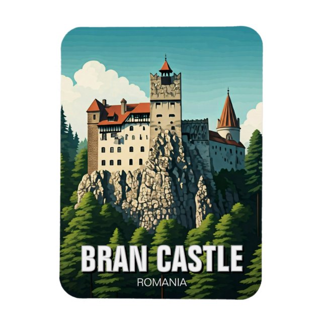 Imán Bran Castle Rumania (Vertical)