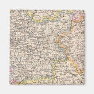 Imán Brandemburgo, seleccione el mapa del Atlas