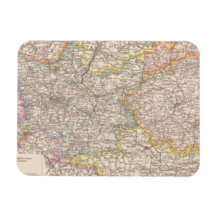 Imán Brandemburgo, seleccione el mapa del Atlas