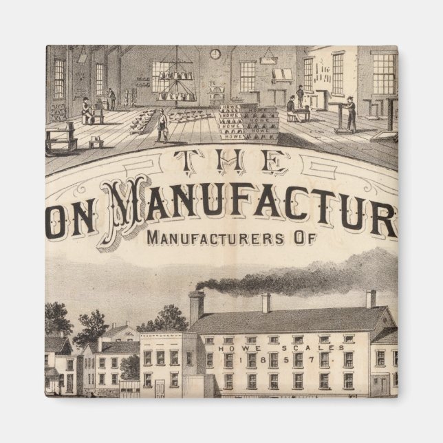 Imán Brandon Manufacturing Company (Frente)