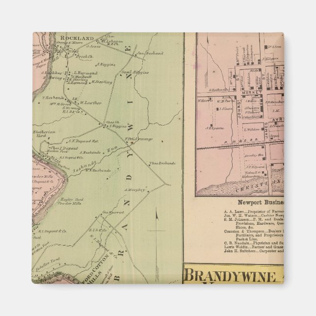 Imán Brandywine Banks (Frente)