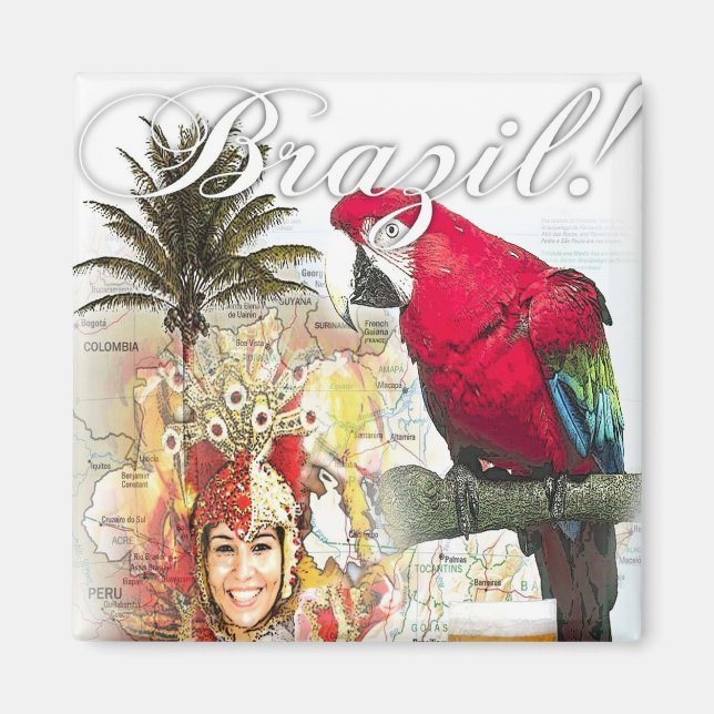 Imán brasil (Frente)