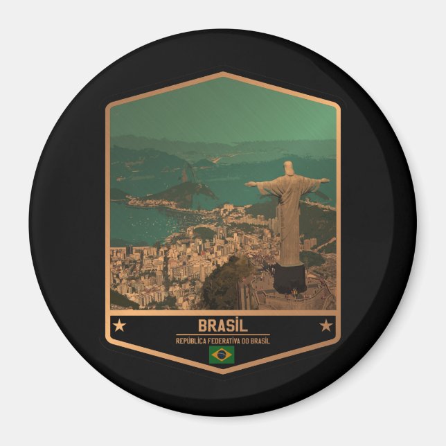 Imán Brasil (Frente)