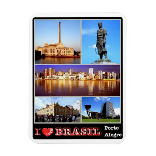 Imán Brasil - Amo - Porto Alegre -