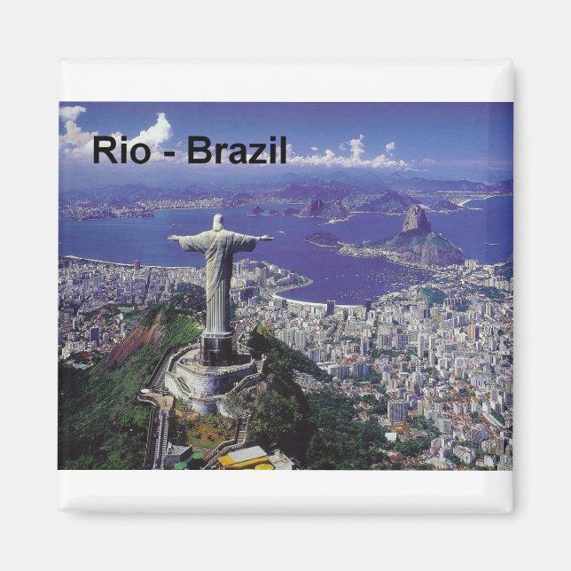 Imán Brasil Río de Janeiro (St.K.) (Frente)