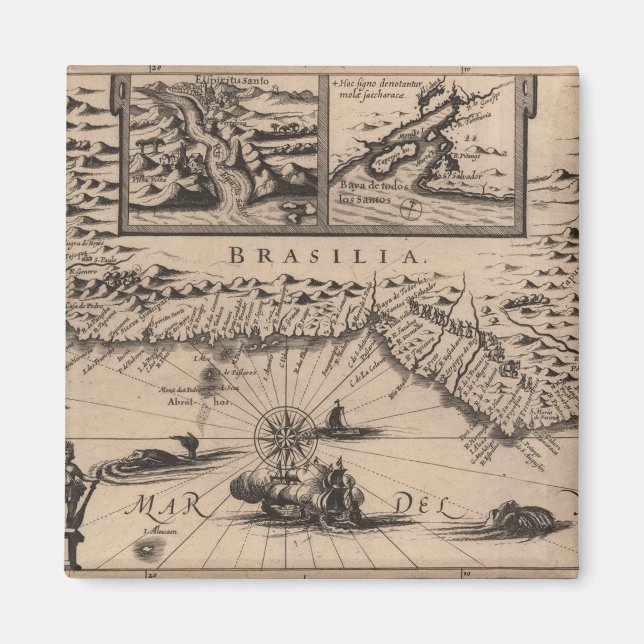 Imán Brasilia, Reys-Boeck (1624) (Frente)
