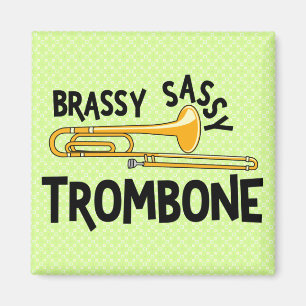 Imán Brassy Sassy Trombone