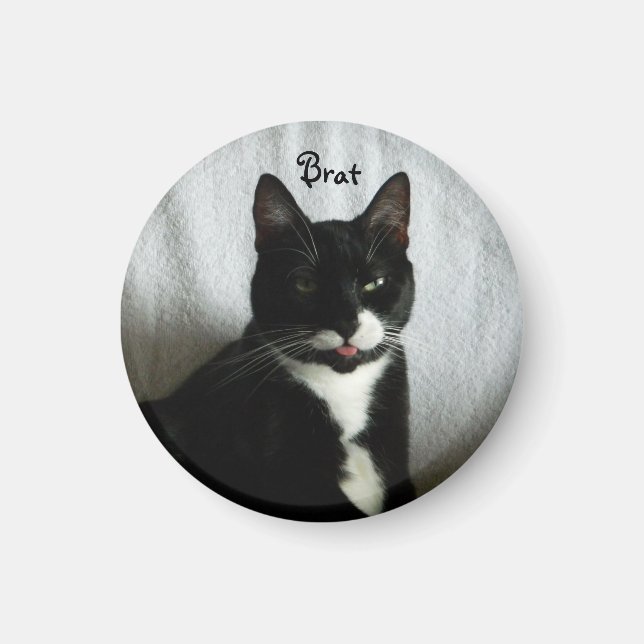 Imán Brat Cat Magnet (Frente)