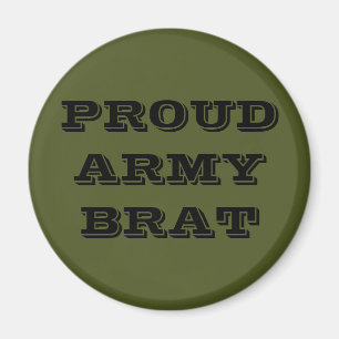 Imán Brat del Ejército Orgullo de Magnet