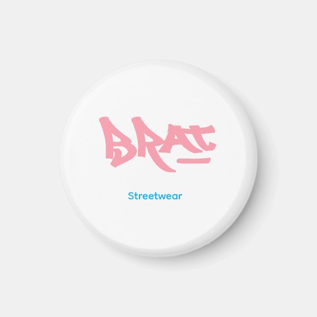 Imán Brat logo (Frente)