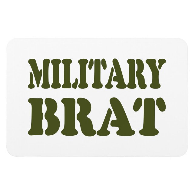 IMÁN BRAT MILITAR (Horizontal)