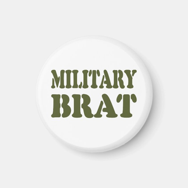 IMÁN BRAT MILITAR (Frente)