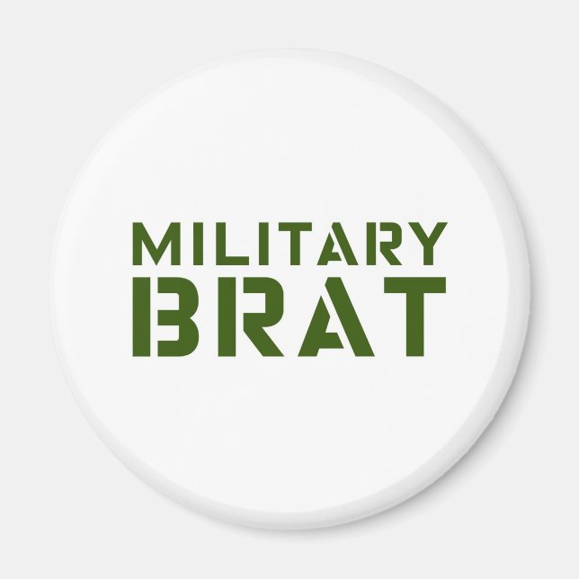 Imán Brat militar (Frente)