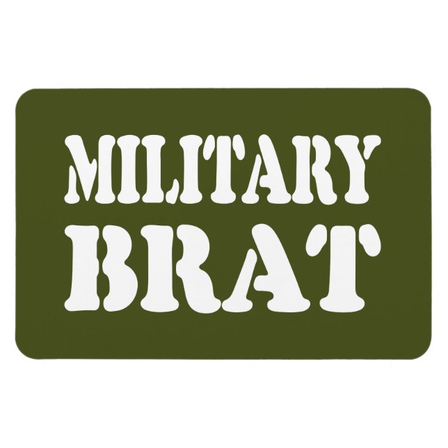 IMÁN BRAT MILITAR (Horizontal)